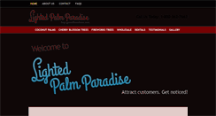 Desktop Screenshot of buylightedpalmtrees.com